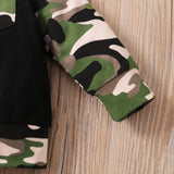 Baby Boy Toddler Outfits Camouflage Print 2 Pcs Sets