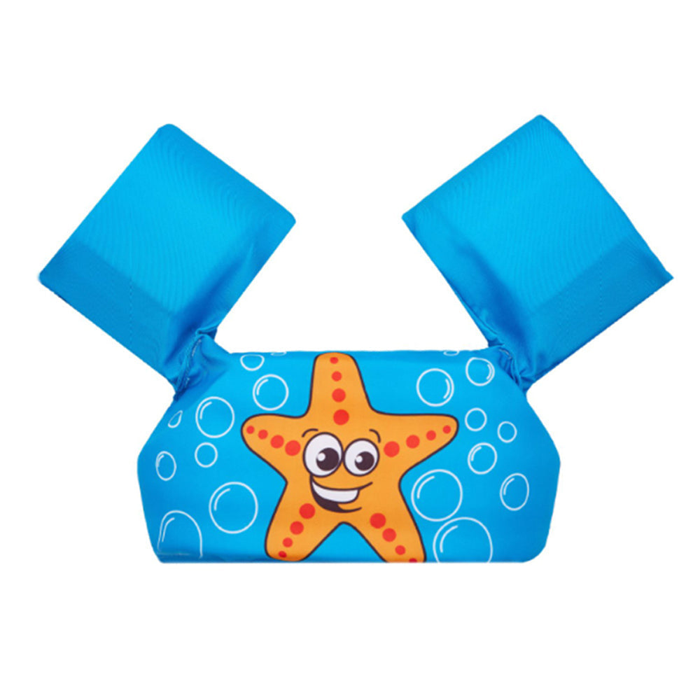 Children's Water Jacket Cartoon Buoyancy Arm Circle Vest Swim Ring - honeylives