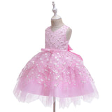 Summer Baby Girl Dress Lace Embroidery Baptism Dresses 0-10 Year - honeylives