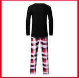 Family Christmas Pajamas Mommy Daughter Son Matching Outfit Nightwear