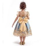 Girls Halloween Costume vestid Dresses New Year Party Clothes 4-10T - honeylives