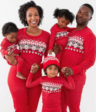 Family Matching Christmas Family Look Print Home Pajamas