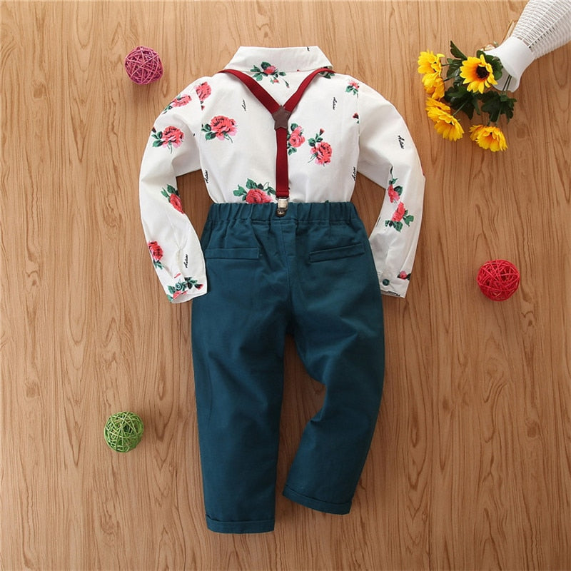 Baby Boys Set Cotton Long Sleeve Spring/Autumn 2 Pcs 3-24 Months