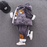 Boy Autumn Winter Toddler Baby Suits 2 Pcs Sets