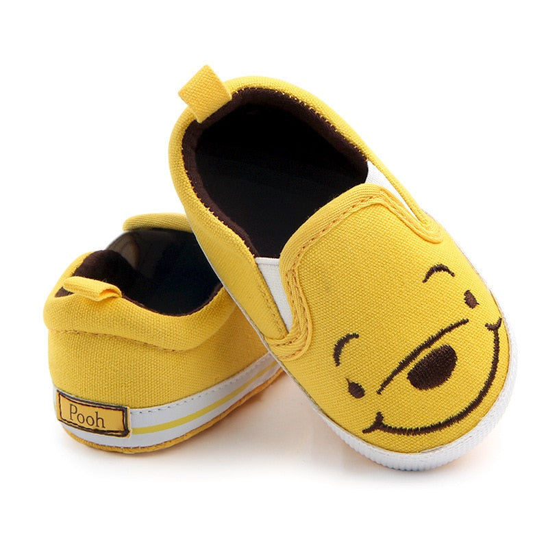 Toddlers Baby Canvas Soft Bottom First Walkers Anti-slip Shoes