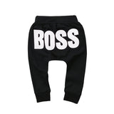 Kids Baby Boys Girls Fashion Letter Pants Trousers