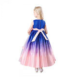 Kid Girl Princess Teenager Wedding Party Bow Graduation Dresses