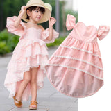Baby Girl Ruffle Princess Party Pageant Flower Dresses