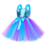 Kid Baby Girls Tutu Mermaid Princess Party Halloween Dresses
