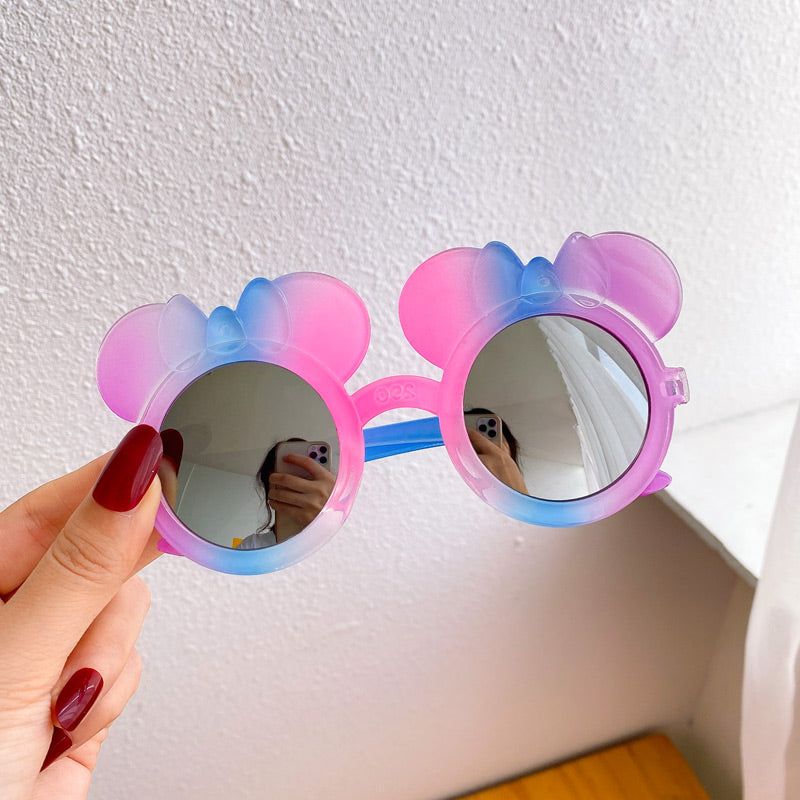 Kid Cute Gradient Cartoon Bear Cat Rabbit Sunglasses UV Protection Fashion Eyewear