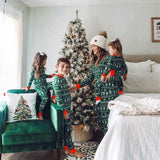 Family Matching Outfit Christmas Tree Mother and Daughter Clothes