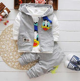 Baby Boy Spring Cotton Long Sleeve 3 Pcs Sets