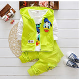 Baby Boy Spring Cotton Long Sleeve 3 Pcs Sets