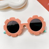 Kids Baby Round Flower Sunglasses Shades Glasses UV400 Eyewear