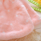 Baby Toddler Girls Cute Fleece Fur Winter Warm Coat