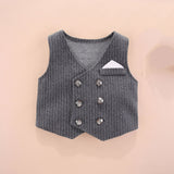 Newborn Baby Boys Outfits 3Pcs Formal Set