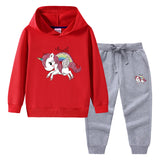 Kid Baby Girl Cotton Long Sleeve Spring Fall 2 Pcs Sets