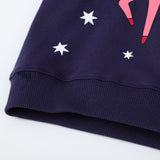 Kid Baby Girls LooseLong Sleeve Round Neck Pullover Shirts
