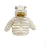 Kid Baby Boy Girl Bear Cotton Lightweight Cartoon Coat