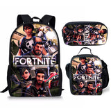 Fort Night School Bag Pen Backpack 3 Pcs Sets