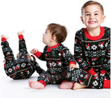 Family Christmas Parent-child Home Set Pajamas