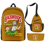 Kid Cigar Tobacco Schoolbag Backpack Bag Pen 3 Pieces/Lot Sets