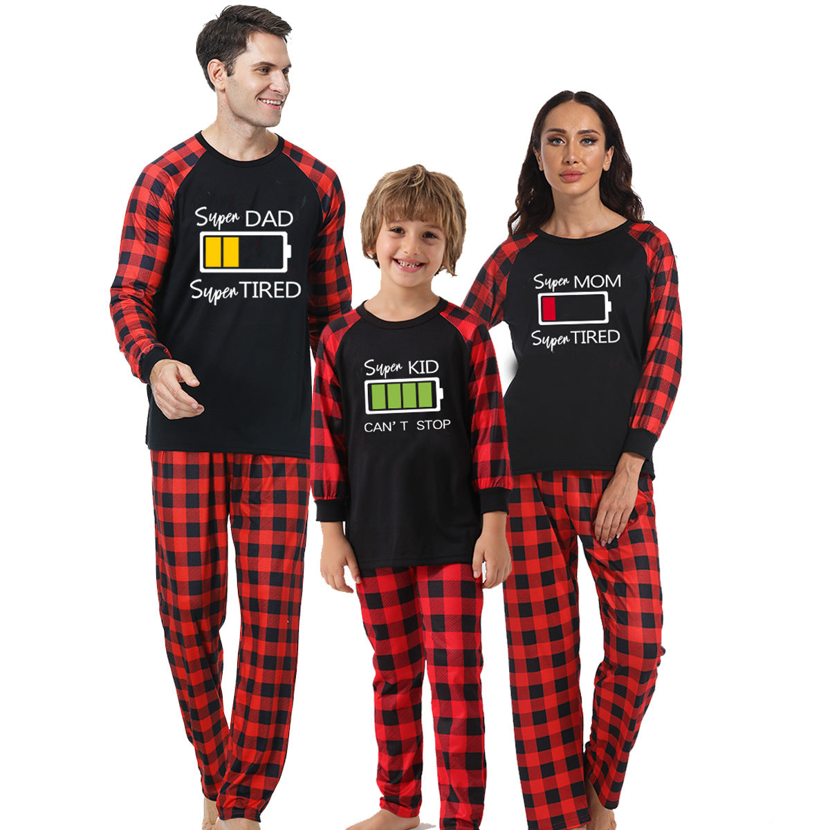 Family Matching Christmas Parent-child Pajamas Sleepwear