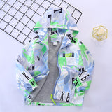 Kid Boys Charge Thin Windbreaker Foreign Jacket Coats