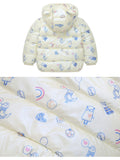 Baby Girl Cotton-padded Autumn Winter Windproof Cotton-padded Coats