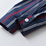 Kid Baby Boy Suit Striped Long Sleeve Cardigan Gentleman 4 Pcs Sets