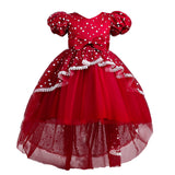 Kid Girl Tuxedo Flower Princess Lace Dress