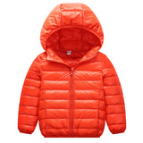 Kid Baby Boy Girl Down Cotton-padded Lightweight Jacket Coats