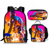 Kid Student Pen Bag Air Slam Dunk 2 Space Jam2 Three Pieces/Lot