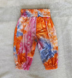 Kid Baby Boy Girl Casual Tie-dye Sportswear Sets 2 Pcs