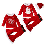 Baby Girl Christmas Long Sleeve 3 Pcs Set