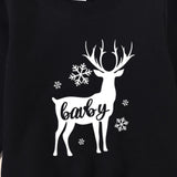 Family Matching Long Sleeve Casual Parent-child Christmas Shirts