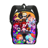 Friday Night Fangke Student Schoolbag Polyester Printed Backpack Bags