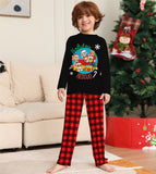 Family Matching Loungewear Parent-child Christmas Plaid Pajamas