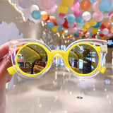 Kid Girl Sunglasses Cute Sunblock Polarizing Tide Cartoon Glasses