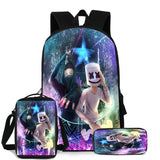 Kid Backpack Versatile Electric Sound Marshmello Bags