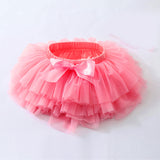 Kid Baby Girl Princess Cake Bouncy Skirt