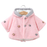 Kid Baby Girl Cape Early Winter Versatile Cartoon Coats