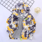 Kid Boys Spring  Autumn Thin Coat Jackets