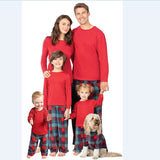 Family Parent-child Mother-daughter Christmas Pajamas Set