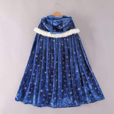 Kid Girls Princess Starry Night Autumn Frozen Lovely Dresses