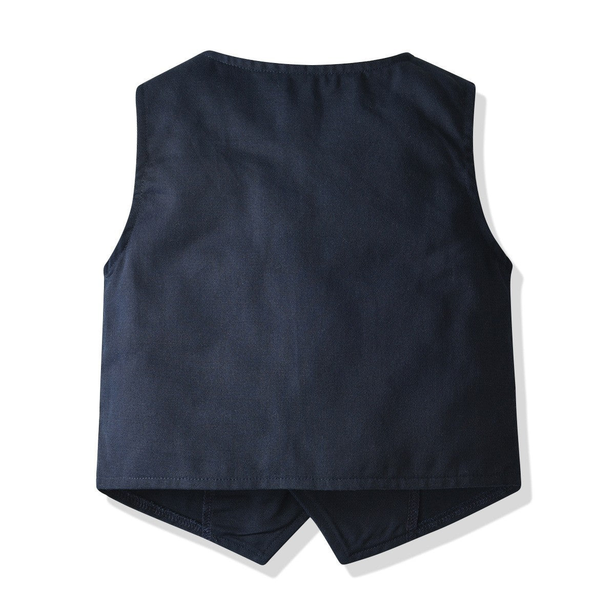 Kid Baby Boy Suit Gentleman Collar Vest Strap 4 Pcs Sets