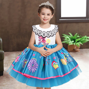 Kid Baby Girl Pompadour Magic Full House Mirabelle Party Dresses