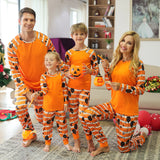 Halloween Pajamas Family Matching Mommy Dad and Me Sleepwear Outfits