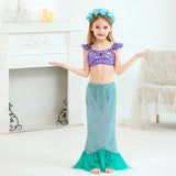 Kid Girl Mermaid Princess Spring Summer Mermaid Ball Swimsuits