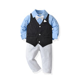 Kid Boy Suit Formal Wear 3 Pcs Sets Suits